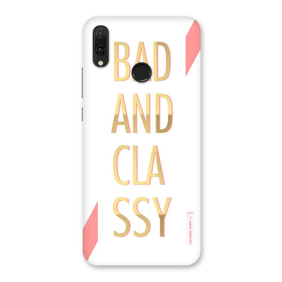Bad And Classy Back Case for Huawei Y9 (2019)