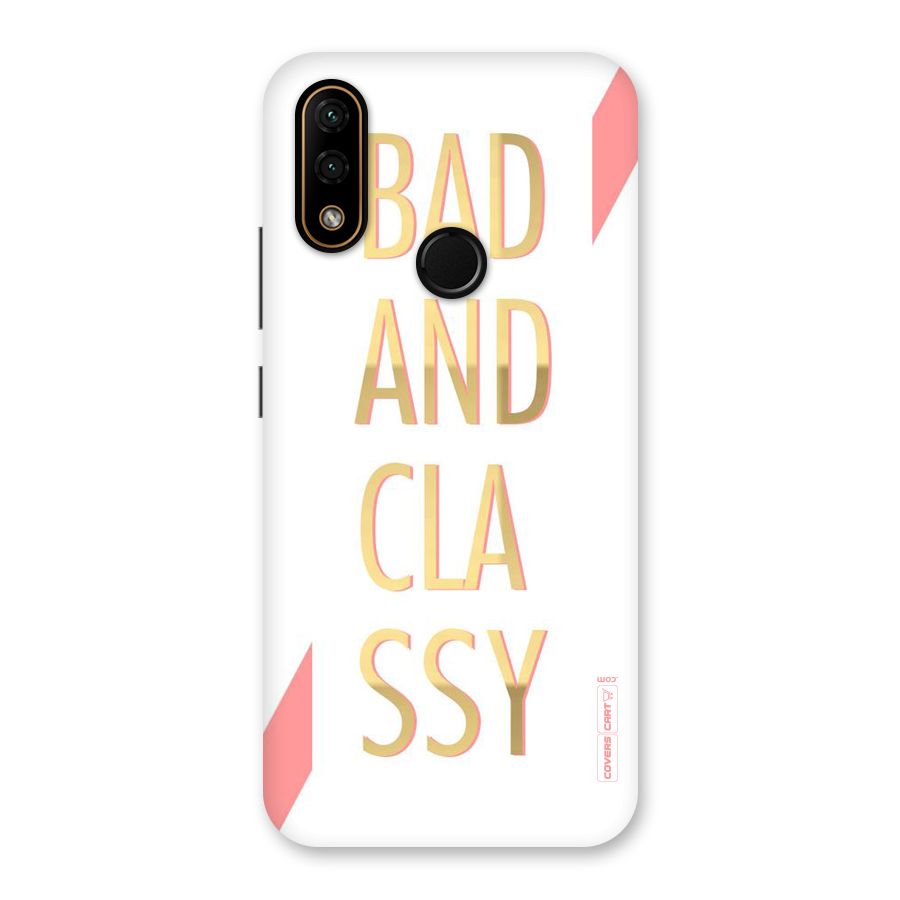 Bad And Classy Back Case for Lenovo A6 Note
