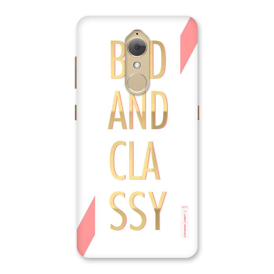 Bad And Classy Back Case for Lenovo K8
