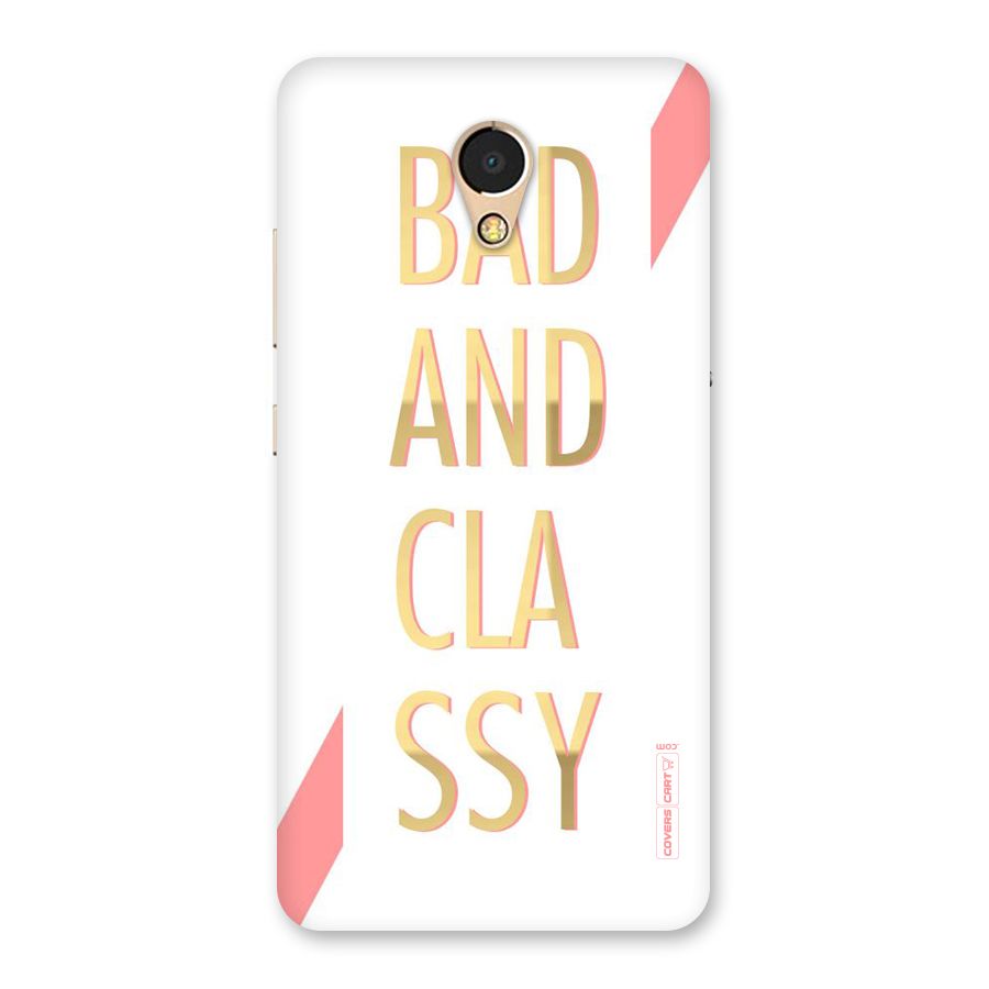 Bad And Classy Back Case for Lenovo P2