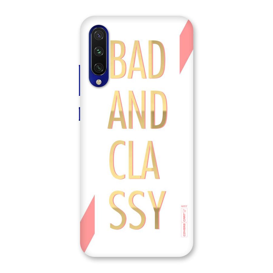Bad And Classy Back Case for Mi A3