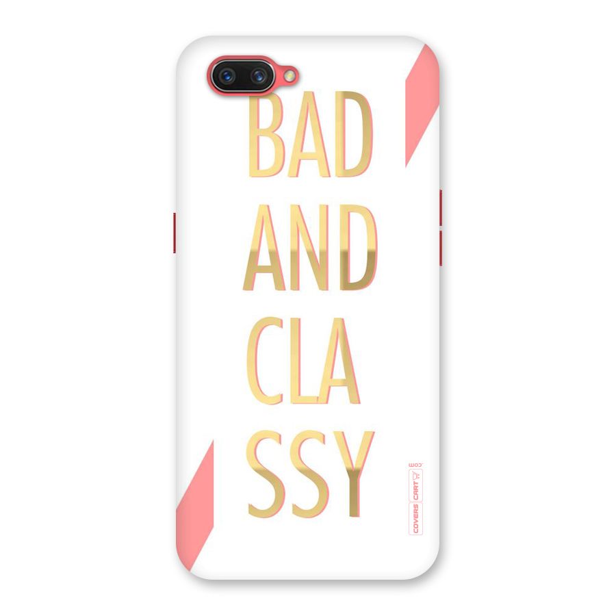 Bad And Classy Back Case for Oppo A3s