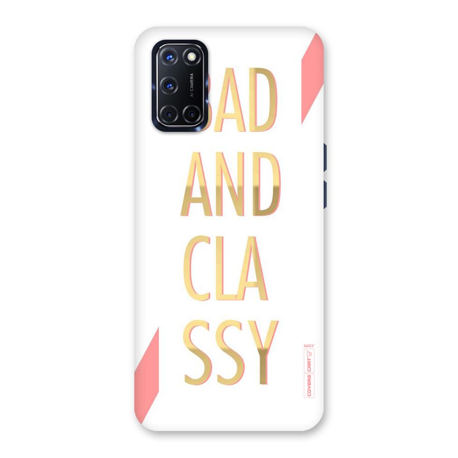 Bad And Classy Back Case for Oppo A52