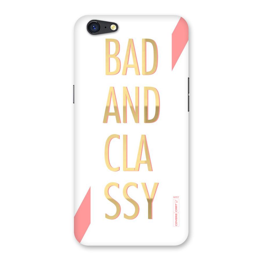 Bad And Classy Back Case for Oppo A71