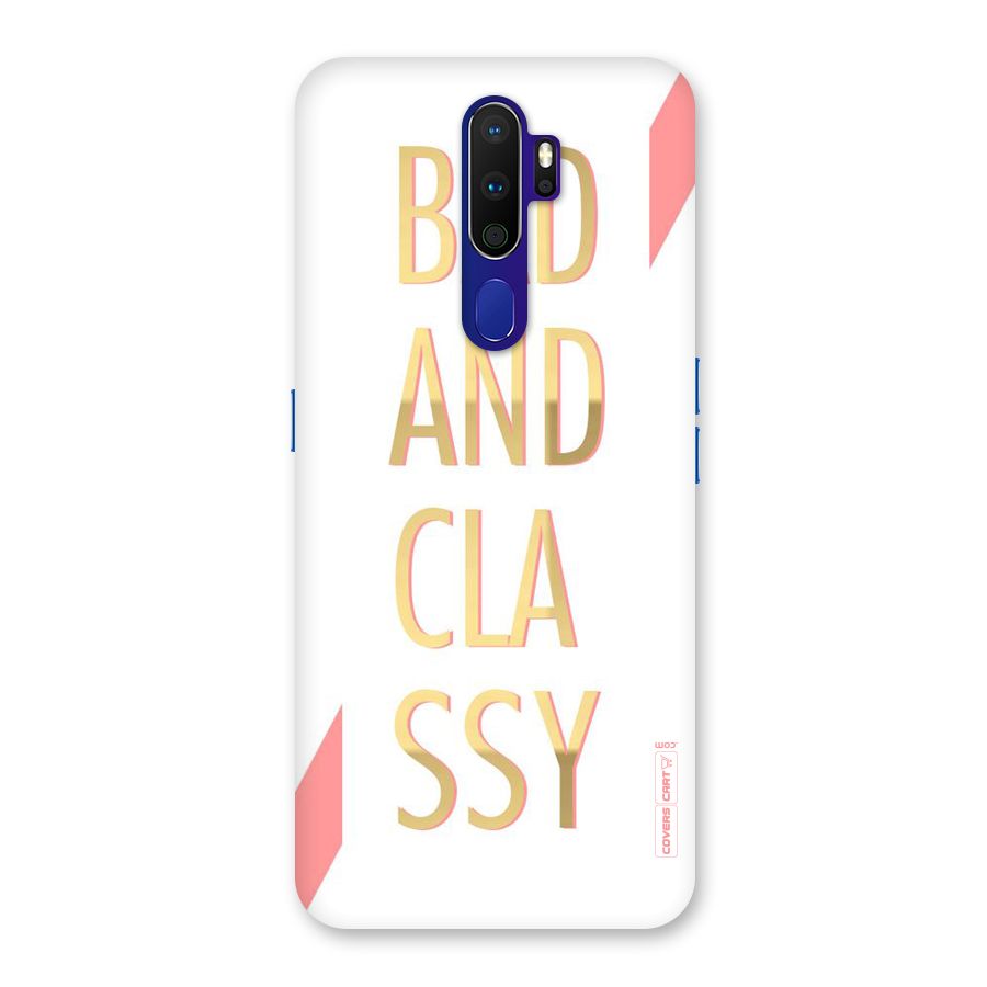 Bad And Classy Back Case for Oppo A9 (2020)