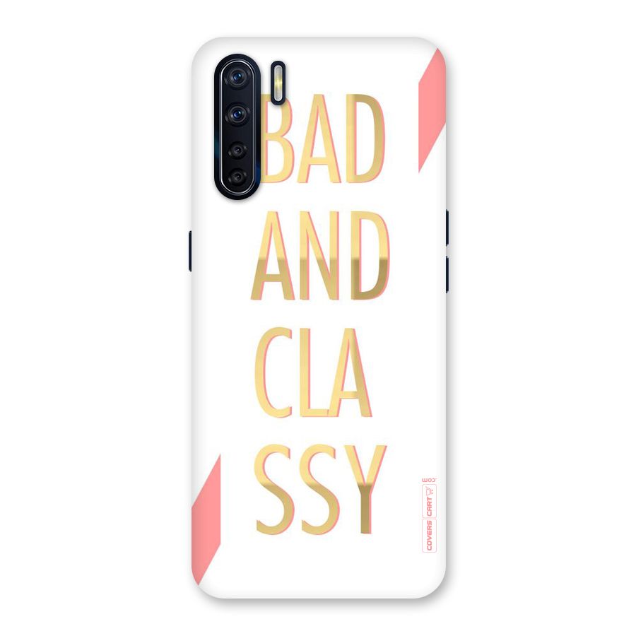 Bad And Classy Back Case for Oppo F15