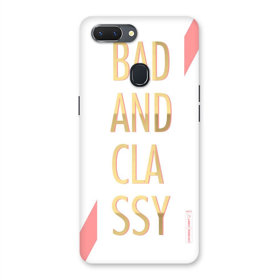 Bad And Classy Back Case for Oppo Realme 2