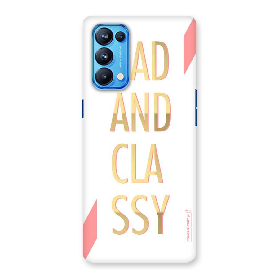 Bad And Classy Back Case for Oppo Reno5 Pro 5G