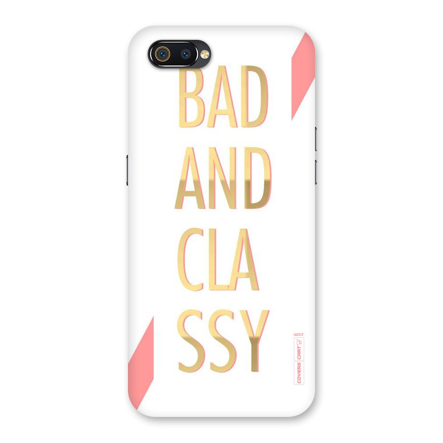 Bad And Classy Back Case for Realme C2