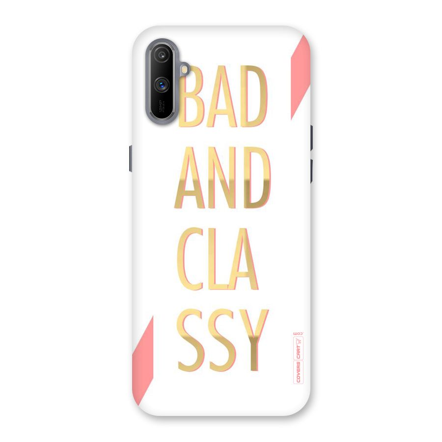 Bad And Classy Back Case for Realme C3