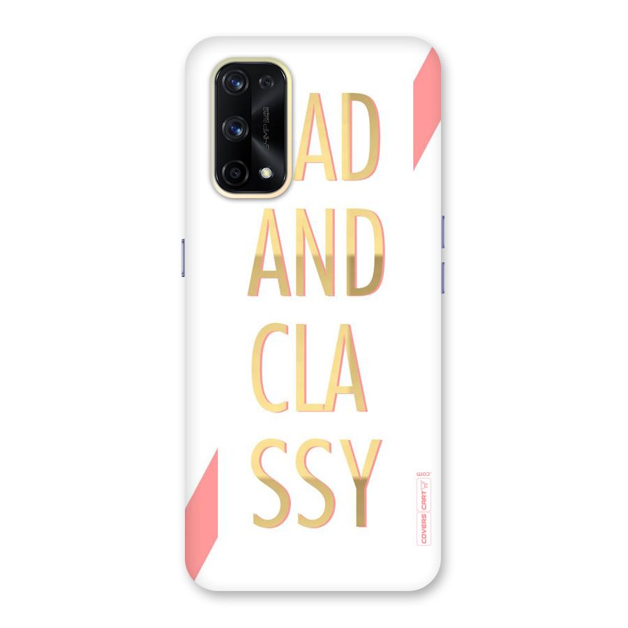 Bad And Classy Glass Back Case for Realme X7 Pro
