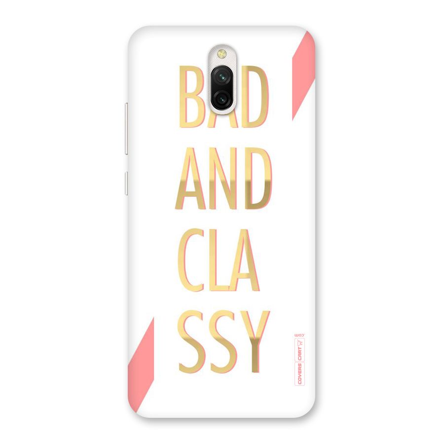 Bad And Classy Back Case for Redmi 8A Dual