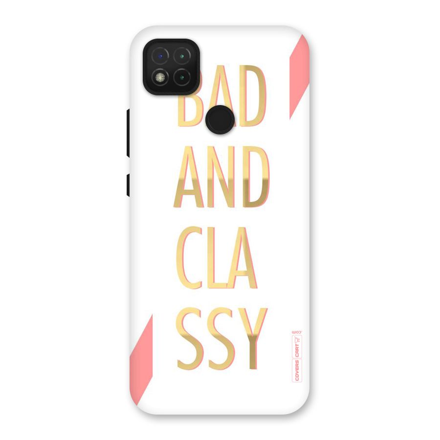 Bad And Classy Back Case for Redmi 9