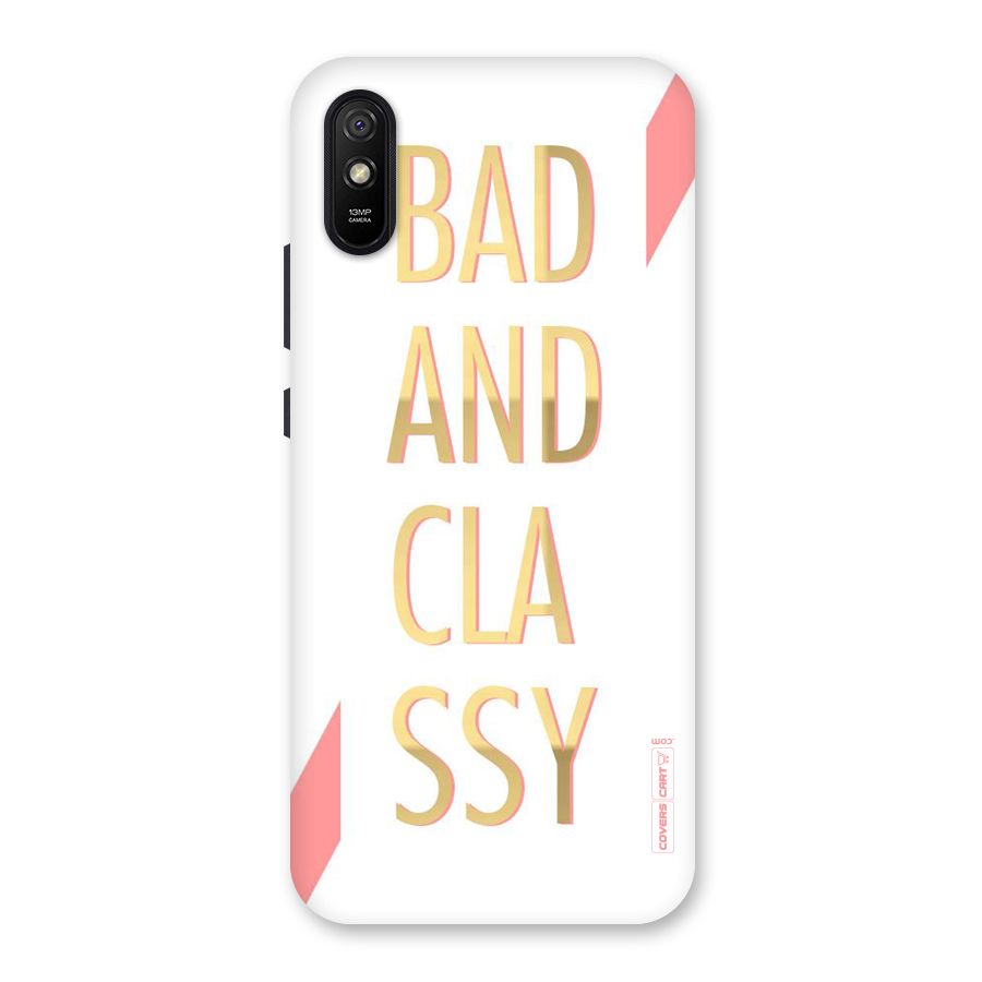 Bad And Classy Back Case for Redmi 9A