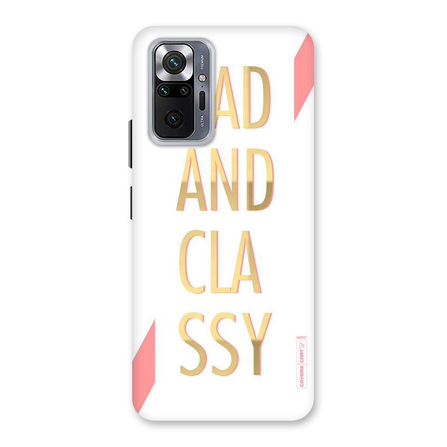 Bad And Classy Back Case for Redmi Note 10 Pro Max