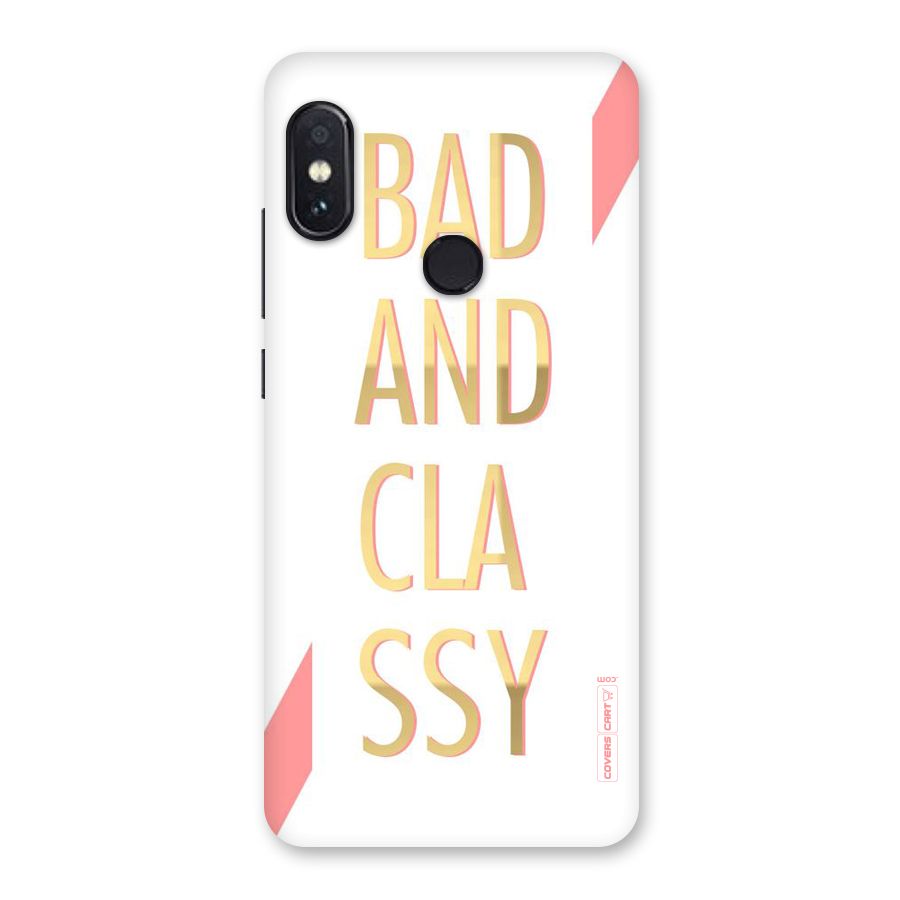 Bad And Classy Back Case for Redmi Note 5 Pro