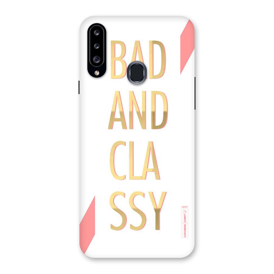 Bad And Classy Back Case for Samsung Galaxy A20s