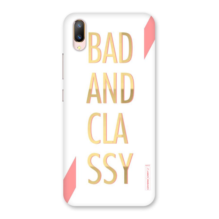 Bad And Classy Back Case for Vivo V11 Pro