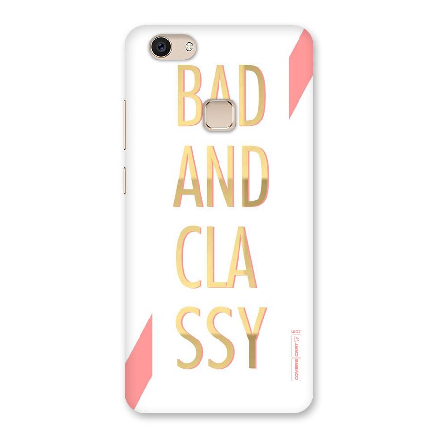 Bad And Classy Back Case for Vivo V7