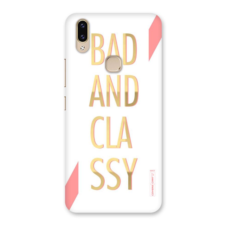 Bad And Classy Back Case for Vivo V9 Youth