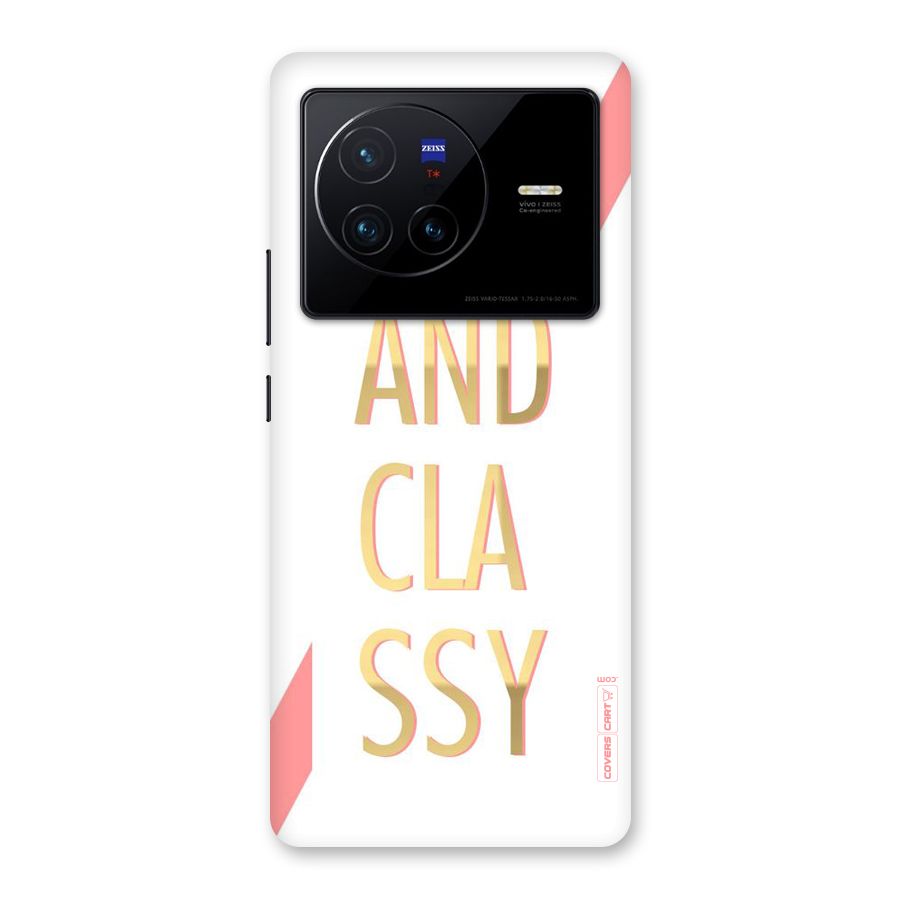 Bad And Classy Back Case for Vivo X80