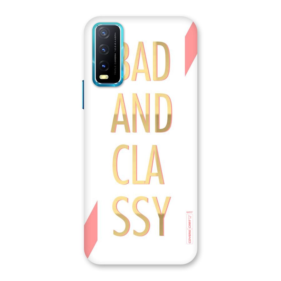 Bad And Classy Back Case for Vivo Y20