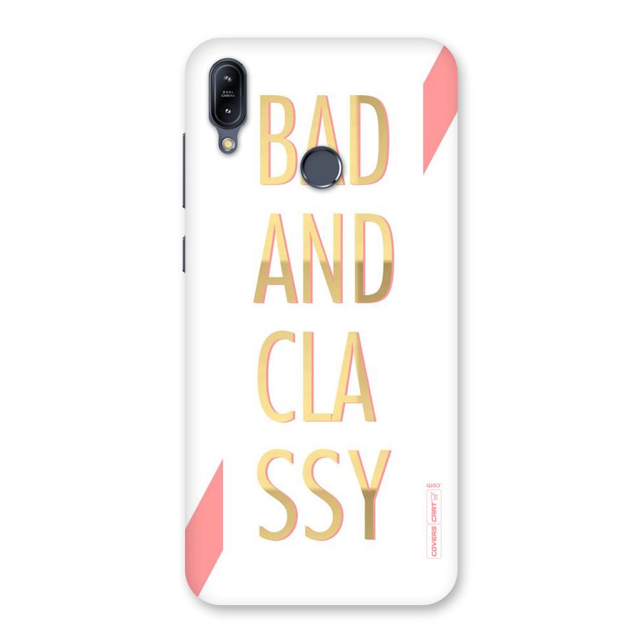 Bad And Classy Back Case for Zenfone Max M2
