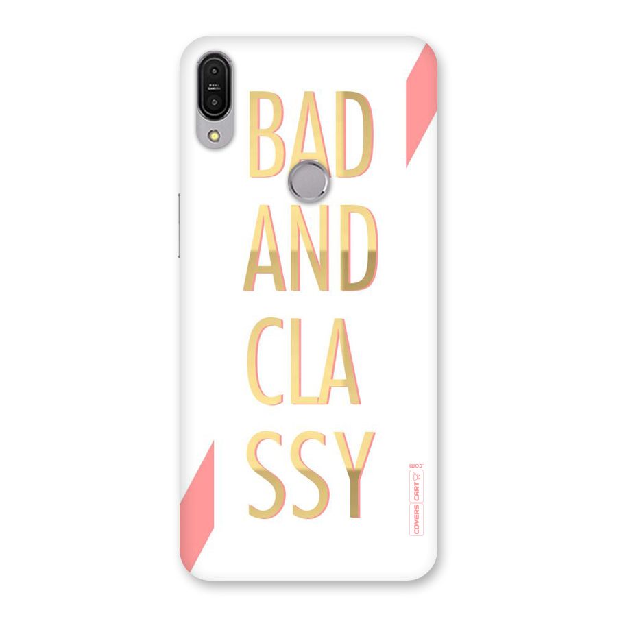 Bad And Classy Back Case for Zenfone Max Pro M1