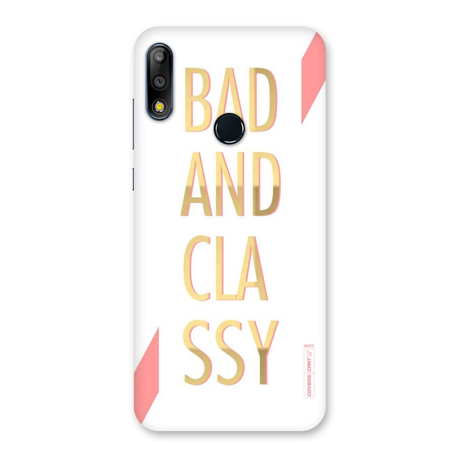 Bad And Classy Back Case for Zenfone Max Pro M2