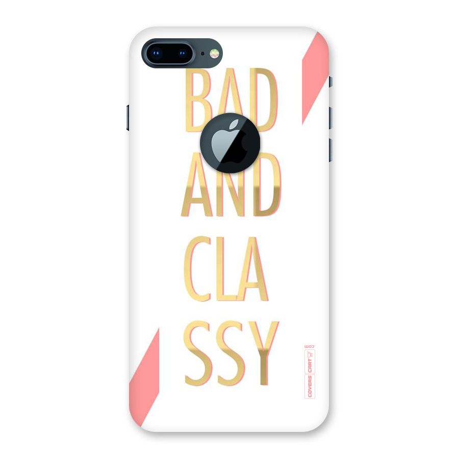 Bad And Classy Back Case for iPhone 7 Plus Logo Cut