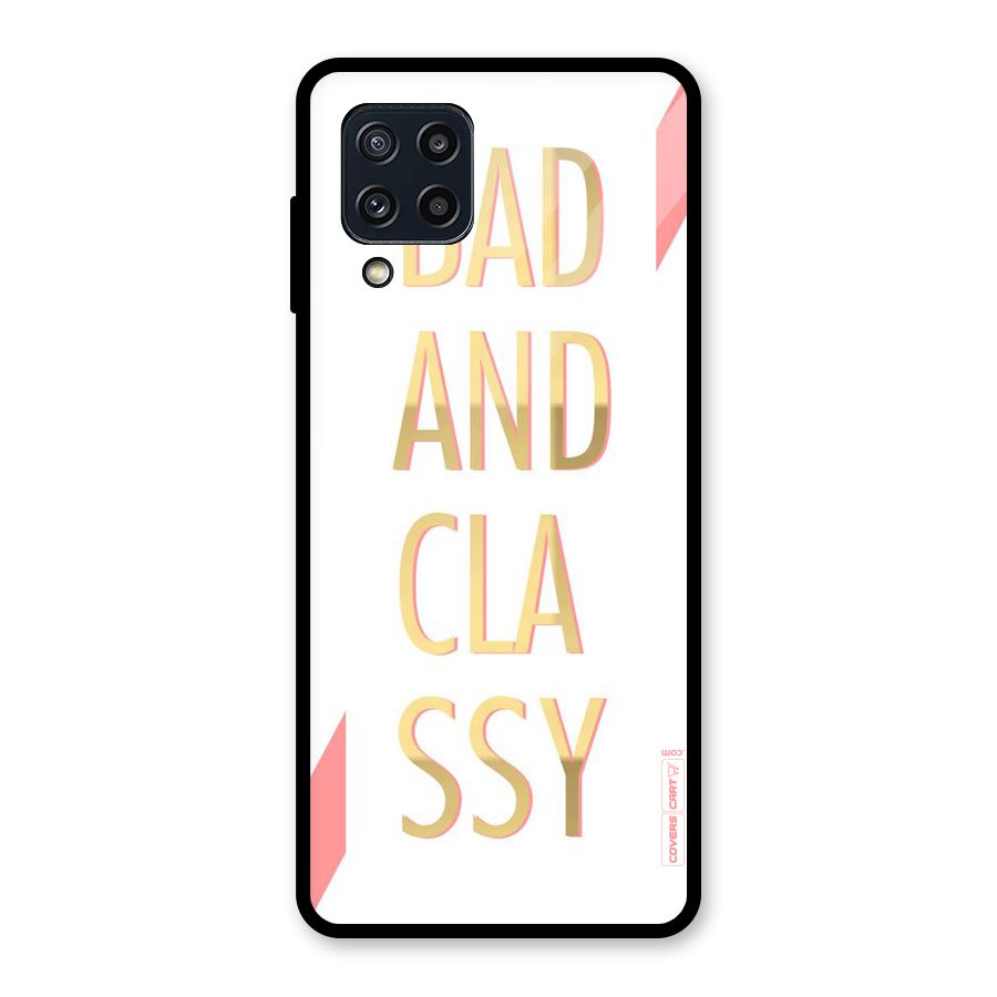 Bad And Classy Glass Back Case for Galaxy M32