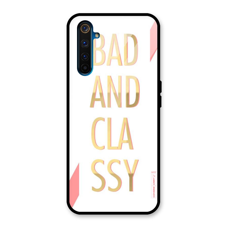 Bad And Classy Glass Back Case for Realme 6 Pro