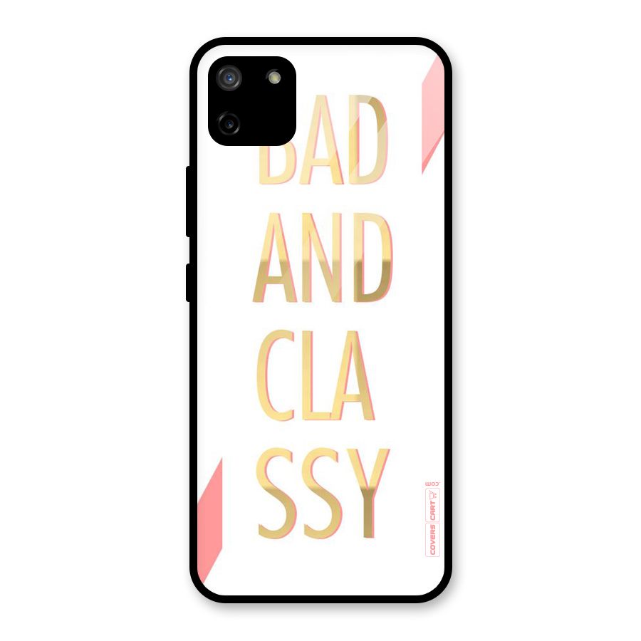 Bad And Classy Glass Back Case for Realme C11
