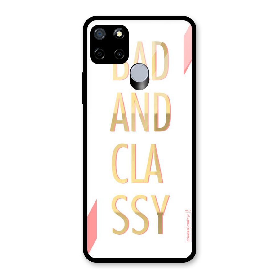 Bad And Classy Glass Back Case for Realme Narzo 20