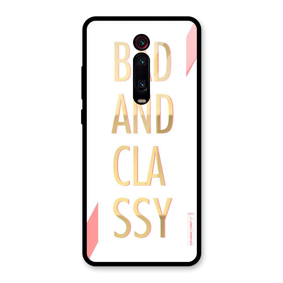 Bad And Classy Glass Back Case for Redmi K20