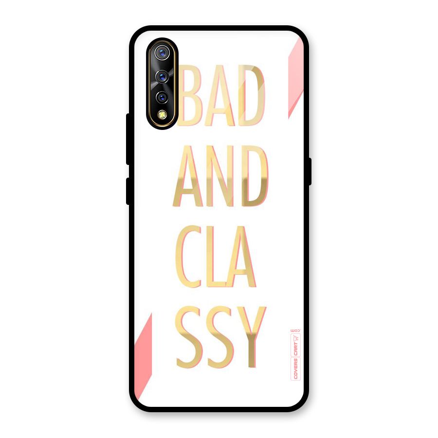 Bad And Classy Glass Back Case for Vivo S1
