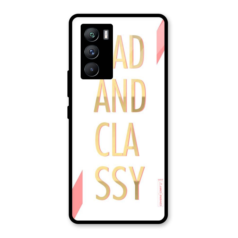 Bad And Classy Glass Back Case for Vivo iQOO 9 SE
