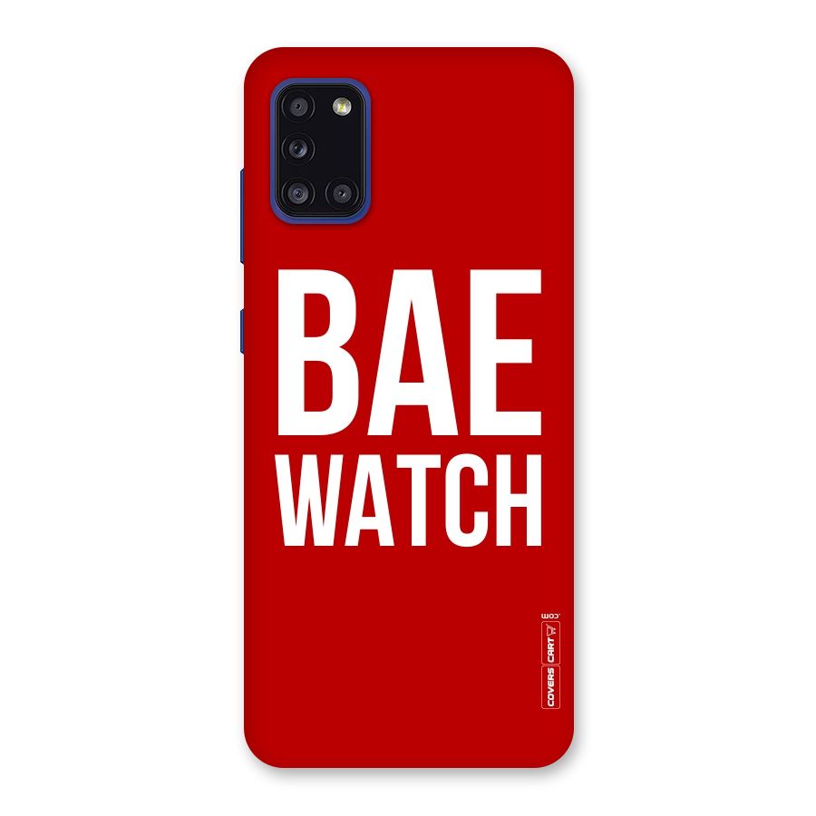Bae Watch Back Case for Galaxy A31
