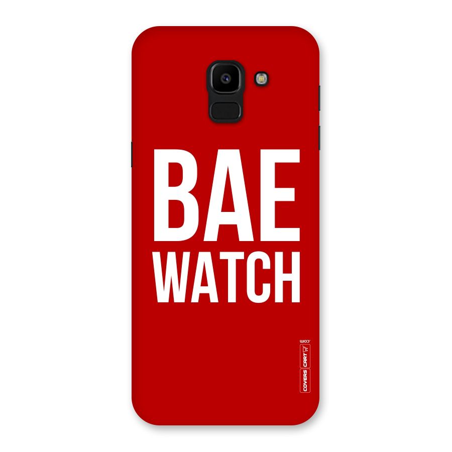 Bae Watch Back Case for Galaxy J6