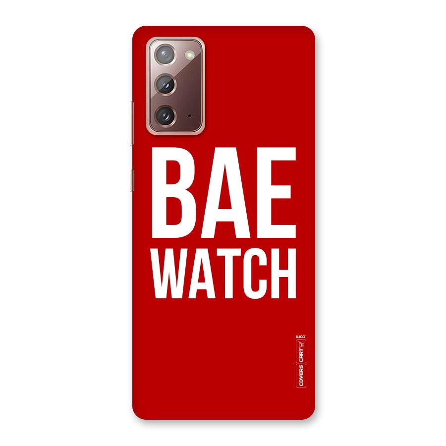 Bae Watch Back Case for Galaxy Note 20