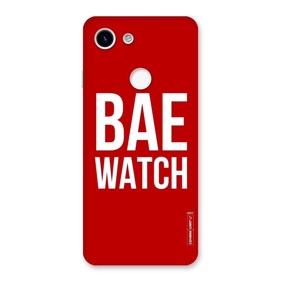 Bae Watch Back Case for Google Pixel 3