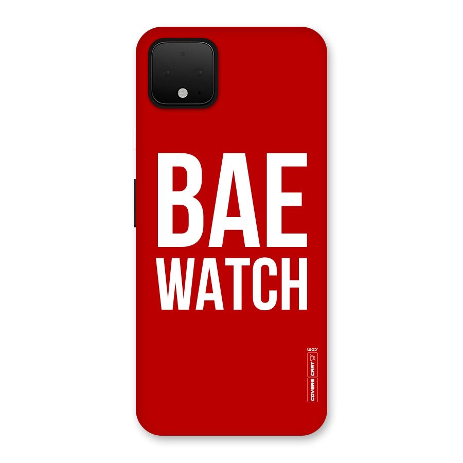 Bae Watch Back Case for Google Pixel 4 XL