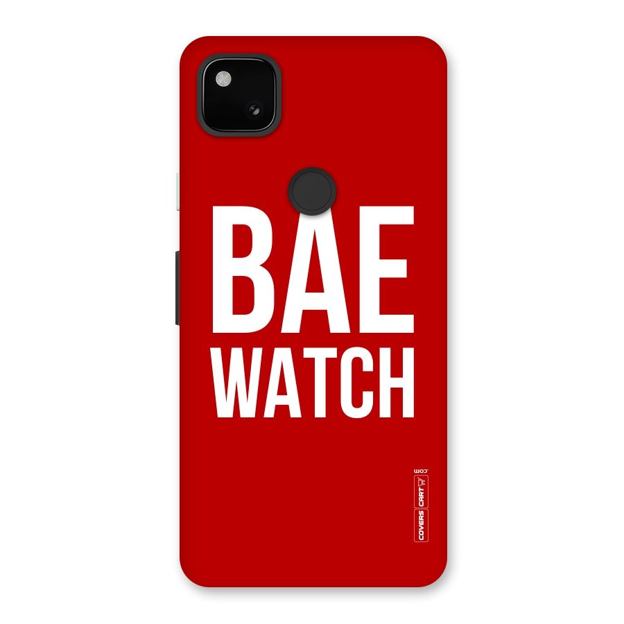 Bae Watch Back Case for Google Pixel 4a