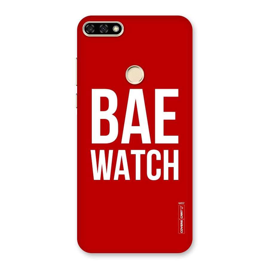 Bae Watch Back Case for Honor 7A