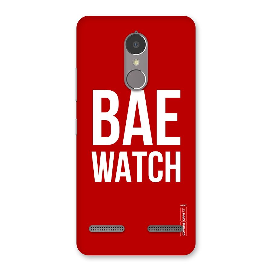 Bae Watch Back Case for Lenovo K6 Power