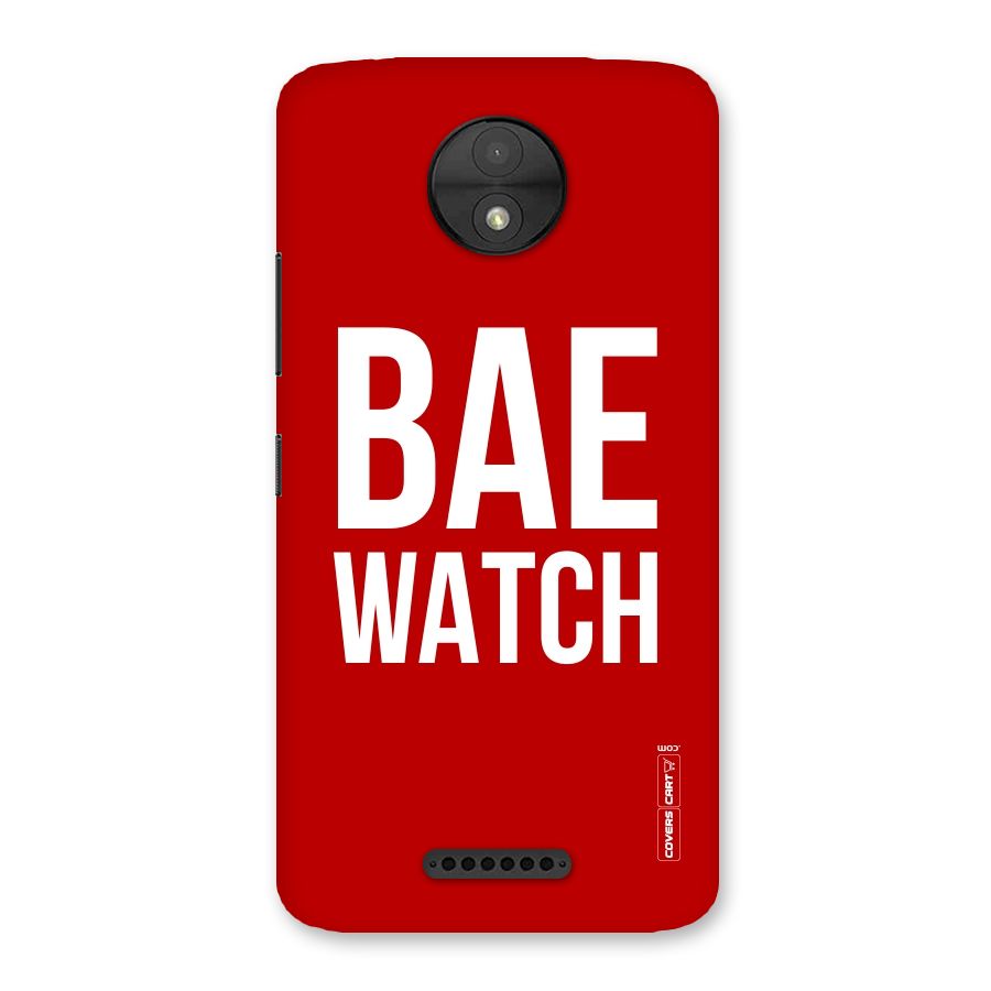 Bae Watch Back Case for Moto C