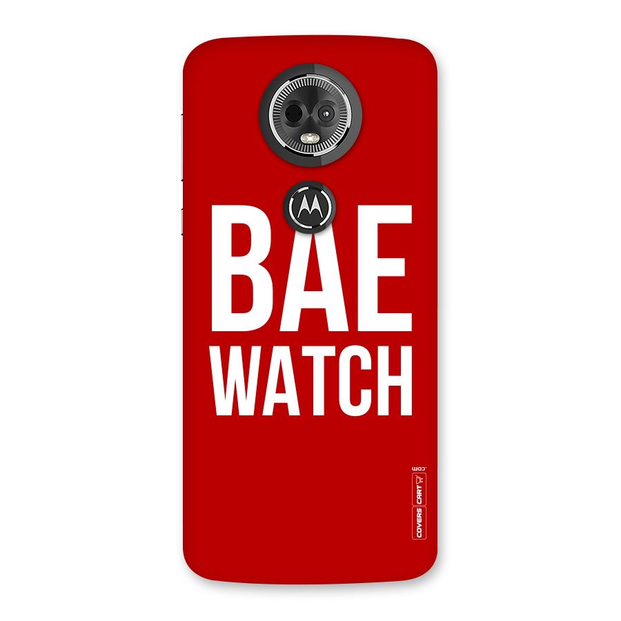 Bae Watch Back Case for Moto E5 Plus