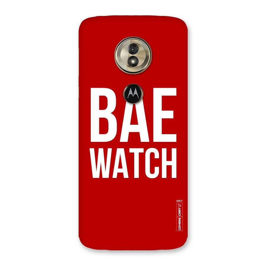 Bae Watch Back Case for Moto G6 Play
