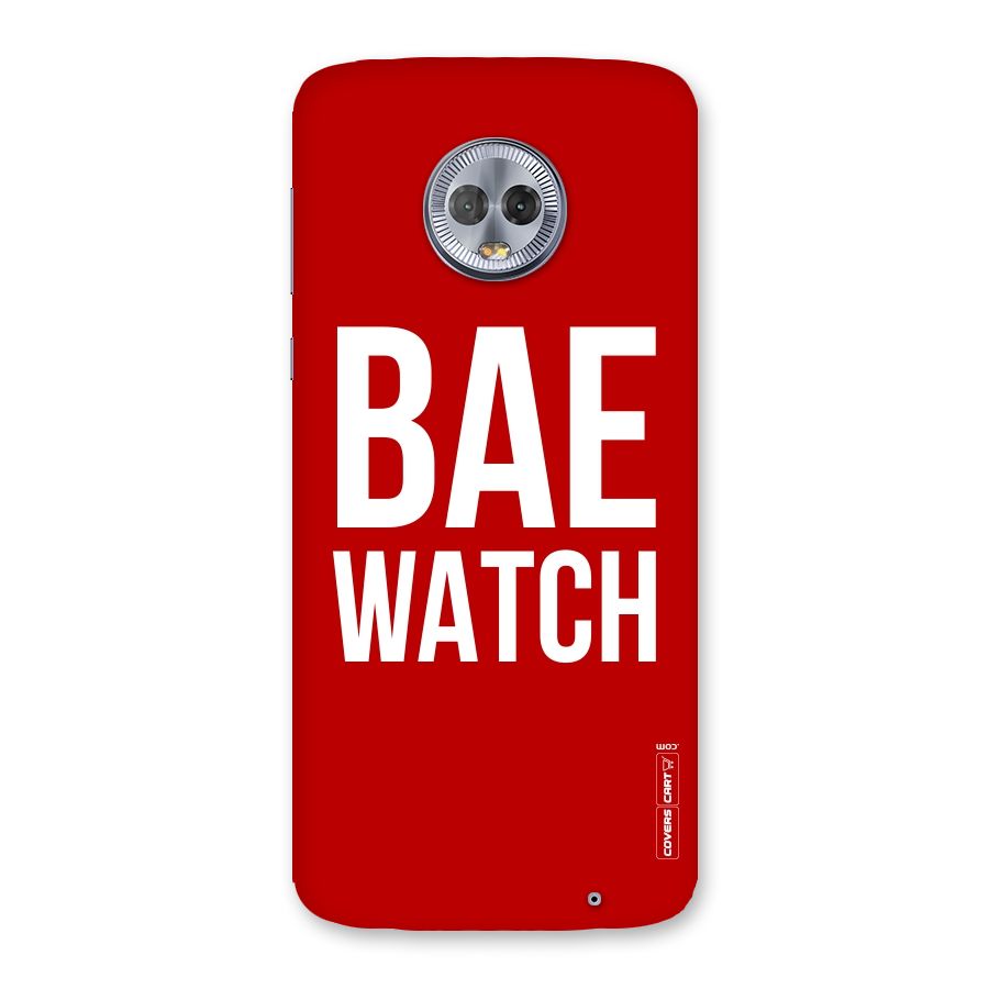 Bae Watch Back Case for Moto G6 Plus