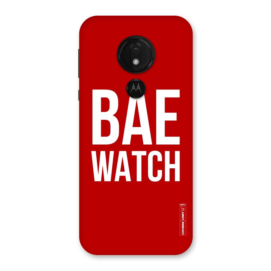 Bae Watch Back Case for Moto G7 Power